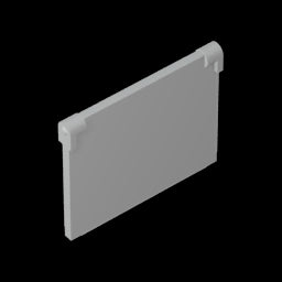 GDS-878 - Glass for Window 1 x 4 x 3 [Opening]