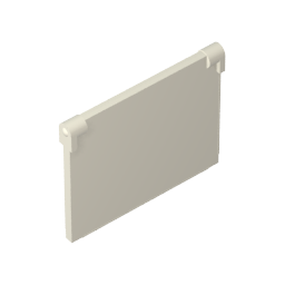 GDS-878 - Glass for Window 1 x 4 x 3 [Opening]