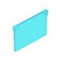 GDS-878 - Glass for Window 1 x 4 x 3 [Opening]