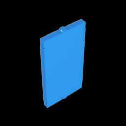 GDS-879 - Glass for Window 1 x 2 x 3 Flat Front