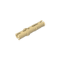 GDS-888 - Technic Pin Long with Friction Ridges Lengthwise, 2 Center Slots
