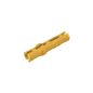 GDS-888 - Technic Pin Long with Friction Ridges Lengthwise, 2 Center Slots