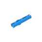 GDS-888 - Technic Pin Long with Friction Ridges Lengthwise, 2 Center Slots