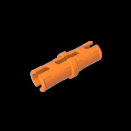 GDS-2139 - Technic Pin with Friction Ridges Lengthwise and Center Slots