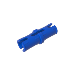 GDS-2139 - Technic Pin with Friction Ridges Lengthwise and Center Slots