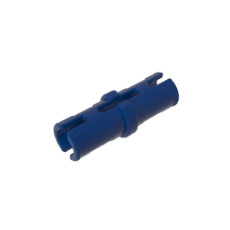 GDS-2139 - Technic Pin with Friction Ridges Lengthwise and Center Slots