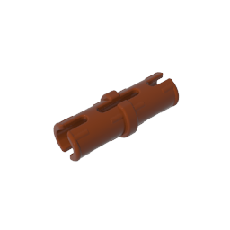 GDS-2139 - Technic Pin with Friction Ridges Lengthwise and Center Slots