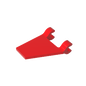 GDS-895 - Flag 2 x 2 Trapezoid with 2 Clips [Thick U Clips]