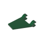 GDS-895 - Flag 2 x 2 Trapezoid with 2 Clips [Thick U Clips]