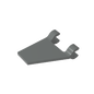GDS-895 - Flag 2 x 2 Trapezoid with 2 Clips [Thick U Clips]