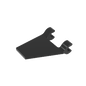GDS-895 - Flag 2 x 2 Trapezoid with 2 Clips [Thick U Clips]
