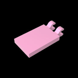 GDS-896 - Tile Special 2 x 3 with 2 Clips [Angled Clips]