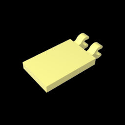 GDS-896 - Tile Special 2 x 3 with 2 Clips [Angled Clips]