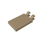 GDS-896 - Tile Special 2 x 3 with 2 Clips [Angled Clips]
