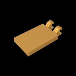 GDS-896 - Tile Special 2 x 3 with 2 Clips [Angled Clips]