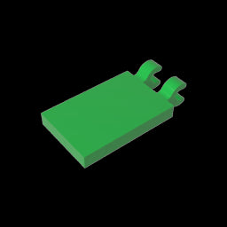 GDS-896 - Tile Special 2 x 3 with 2 Clips [Angled Clips]