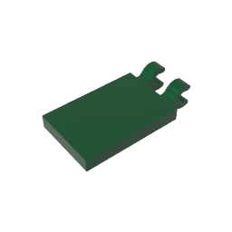 GDS-896 - Tile Special 2 x 3 with 2 Clips [Angled Clips]