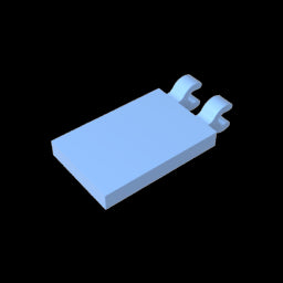 GDS-896 - Tile Special 2 x 3 with 2 Clips [Angled Clips]