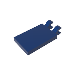 GDS-896 - Tile Special 2 x 3 with 2 Clips [Angled Clips]