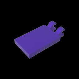 GDS-896 - Tile Special 2 x 3 with 2 Clips [Angled Clips]