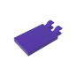 GDS-896 - Tile Special 2 x 3 with 2 Clips [Angled Clips]