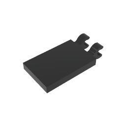 GDS-896 - Tile Special 2 x 3 with 2 Clips [Angled Clips]