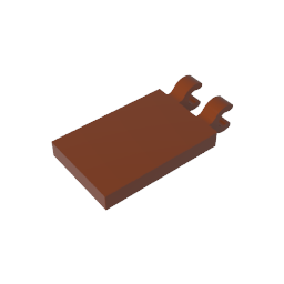 GDS-896 - Tile Special 2 x 3 with 2 Clips [Angled Clips]
