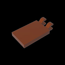 GDS-896 - Tile Special 2 x 3 with 2 Clips [Angled Clips]