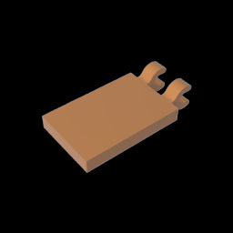 GDS-896 - Tile Special 2 x 3 with 2 Clips [Angled Clips]