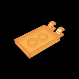 GDS-896 - Tile Special 2 x 3 with 2 Clips [Angled Clips]