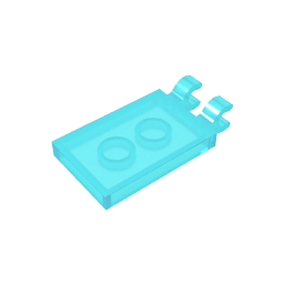 GDS-896 - Tile Special 2 x 3 with 2 Clips [Angled Clips]