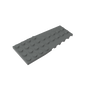 GDS-897 - Wedge Plate 4 x 9 with Stud Notches