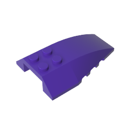 GDS-898 - Wedge Curved 6 x 4 Triple