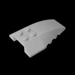 GDS-898 - Wedge Curved 6 x 4 Triple