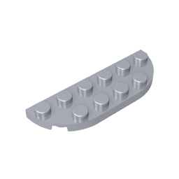 GDS-899 - Plate Round Corner 2 x 6 Double