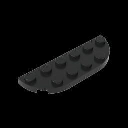 GDS-899 - Plate Round Corner 2 x 6 Double