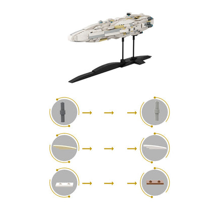 MOC-138056 Medium size MC-80 Home one type Star cruiser : Episode VI