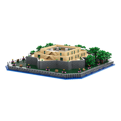 MOC-49317 Statue of Liberty - Base Add-on base for Statue of Liberty 21042