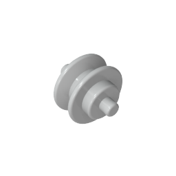 GDS-90004 - Wheel Centre Small with Stub Axles (Pulley Wheel)