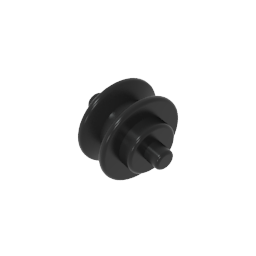GDS-90004 - Wheel Centre Small with Stub Axles (Pulley Wheel)