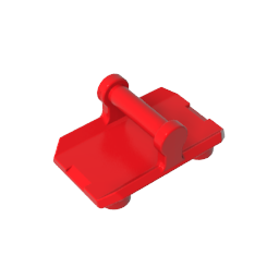GDS-90032 - Minifig Shield Rectangular with 4 Studs