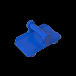 GDS-90032 - Minifig Shield Rectangular with 4 Studs