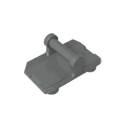 GDS-90032 - Minifig Shield Rectangular with 4 Studs