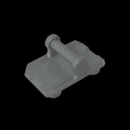 GDS-90032 - Minifig Shield Rectangular with 4 Studs
