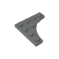 GDS-90033 - Plate Special 4 x 4 with Curved Cutout