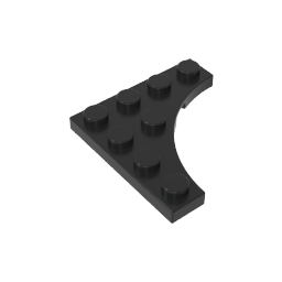 GDS-90033 - Plate Special 4 x 4 with Curved Cutout