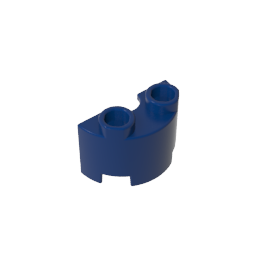 GDS-90040 - Brick Round, Half 1 x 2