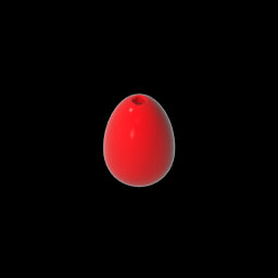 GDS-90071 - Food Egg with 1.5mm Hole [Plain]