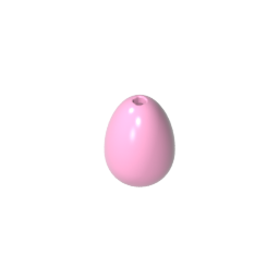 GDS-90071 - Food Egg with 1.5mm Hole [Plain]
