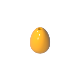 GDS-90071 - Food Egg with 1.5mm Hole [Plain]
